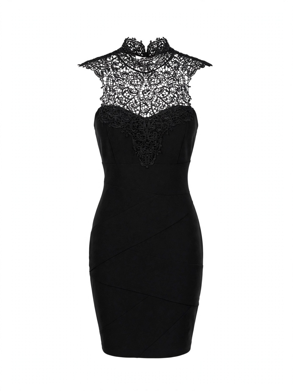 Emerald Sundae Black Bodycon Dress